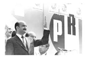 Carlos Salinas, candidato presidencial del PRI 1988.