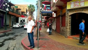 Coahuila, calle de Tijuana donde se localiza la zona roja.