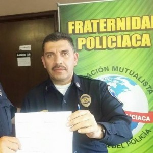 Antonio Navarrete, presidente de la Fraternidad Policíaca.