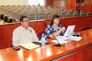 Directora general del Colegio de Bachilleres (Cobach), Aidé Pelayo Torre.