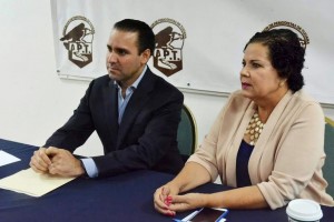 Asociación de Periodistas de Tijuana que preside la Maestra Bibi Gutiérrez.
