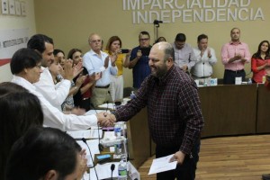 Diputado "pluri" electo Job Montoya, de Partido Movimiento Ciudadano.
