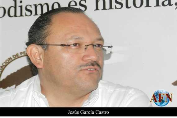 Secretario general del sector popular del Partido Revolucionario Institucional (PRI) en Baja California, Jesús García Castro.