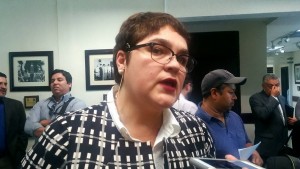 La Secretaría del Trabajo y Previsión Social, Juana Laura Pérez Floriano.