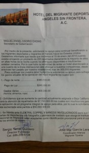 Petición de Sergio Tamai, quien interceptó al funcionario en el Valle de Puebla.