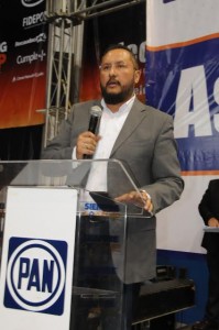 José Luis Ovando, presidente del PAN estatal.