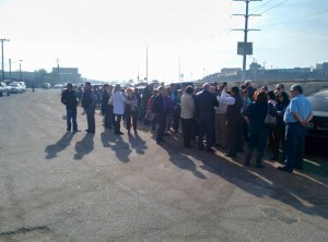 Manifestación de afectados de CAMAC.