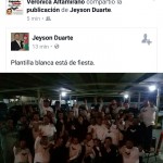 La fiesta de la planilla Blanca, apoderada de las instalaciones del Sindicato de Burócratas.