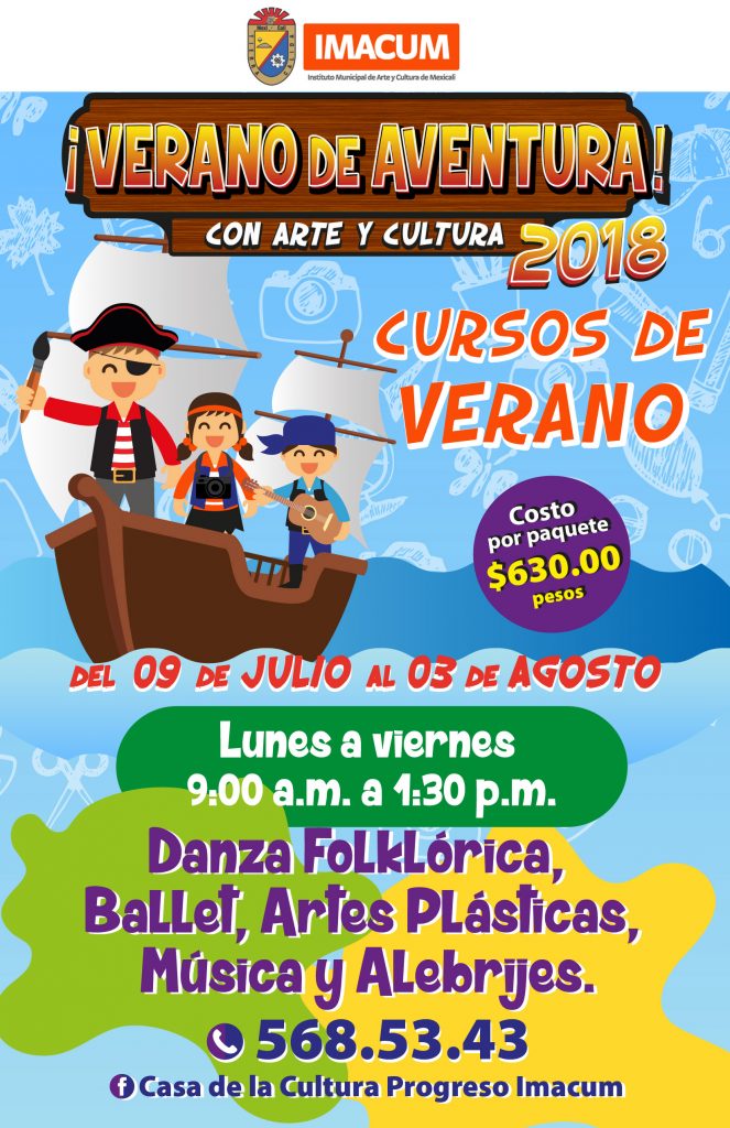 ABREN INSCRIPCIONES EN LA CASA DE LA CULTURA PROGRESO PARA PAQUETE VACACIONAL