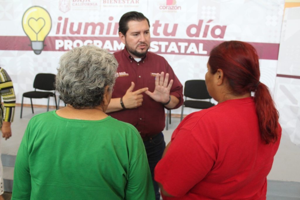 Secretario de Bienestar en Baja California, Netzahualcóyotl Jauregui.