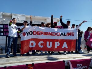 Ocupa acarrea a manifestación