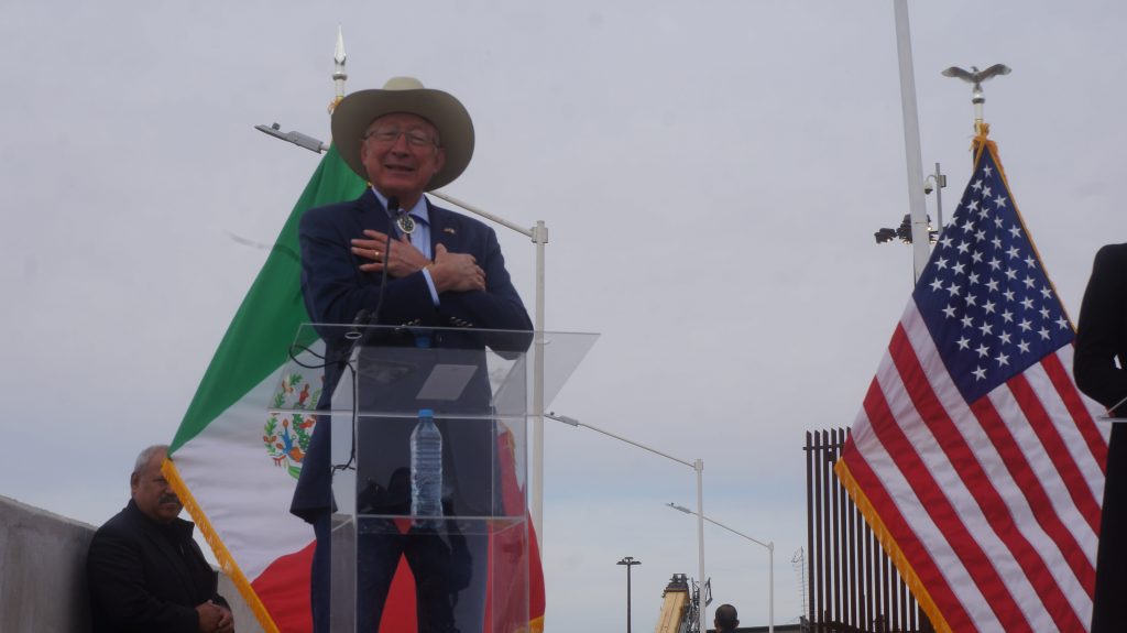 Ken Salazar, embajador de Estados Unidos en México.