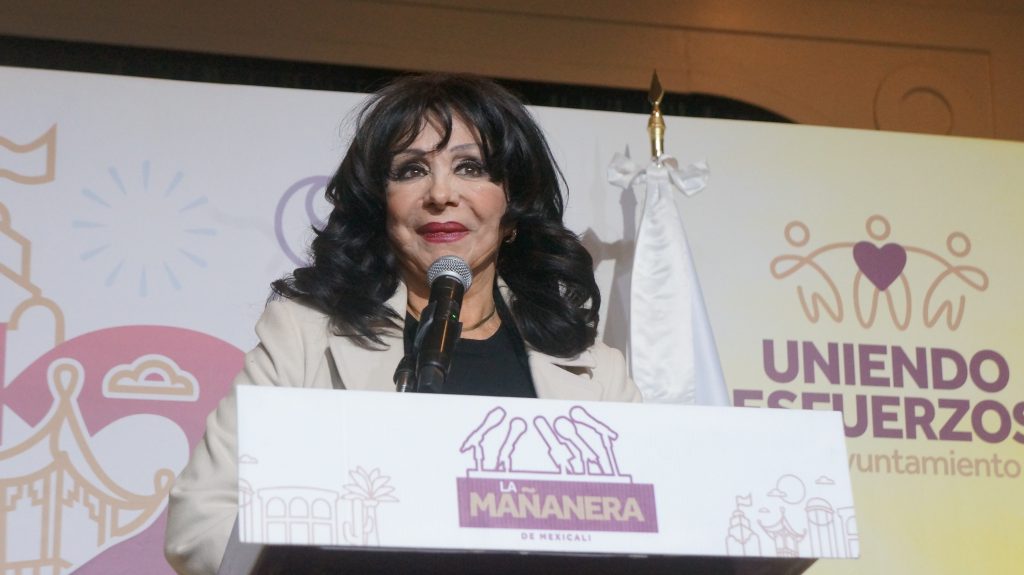 Norma Bustamante, presidenta municipal de Mexicali