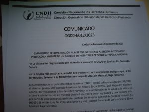 CNDH recomienda a IMSS