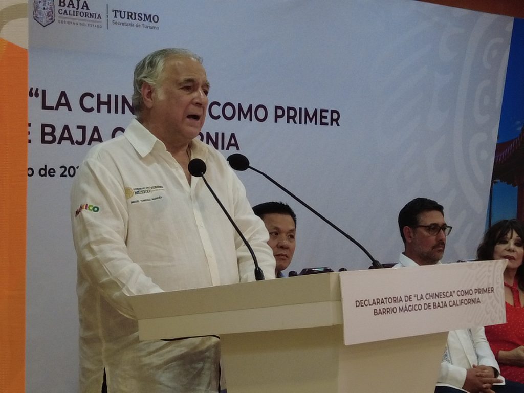 Miguel Torruco Marqués, Secretario de Turismo.