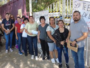 Protesta en Escuela Secundaria #90 