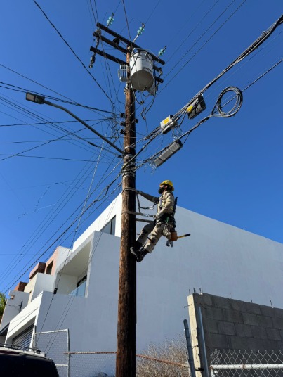 Anuncia CFE suspensión de servicio eléctrico en 12 comunidades de Tijuana