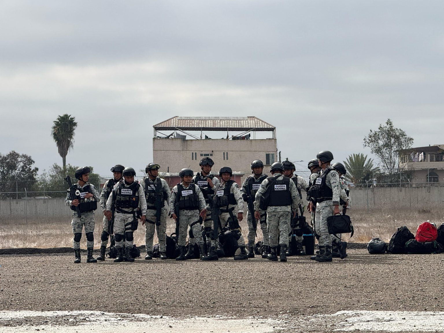 Llegan a Tijuana 300 elementos de la Guardia Nacional, para reforzar la ...