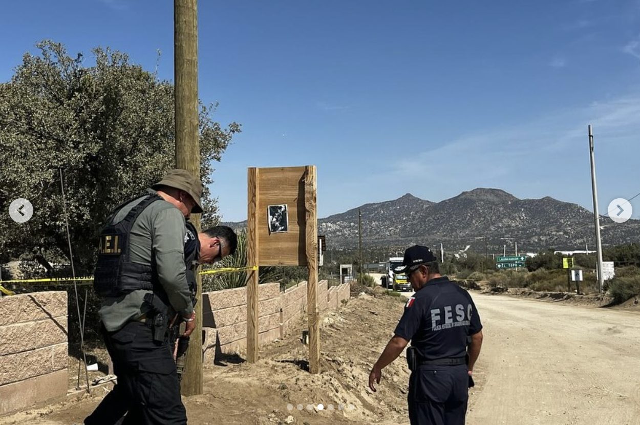 Ataque armado contra agentes de la FGE en La Rumorosa deja unidad con ...