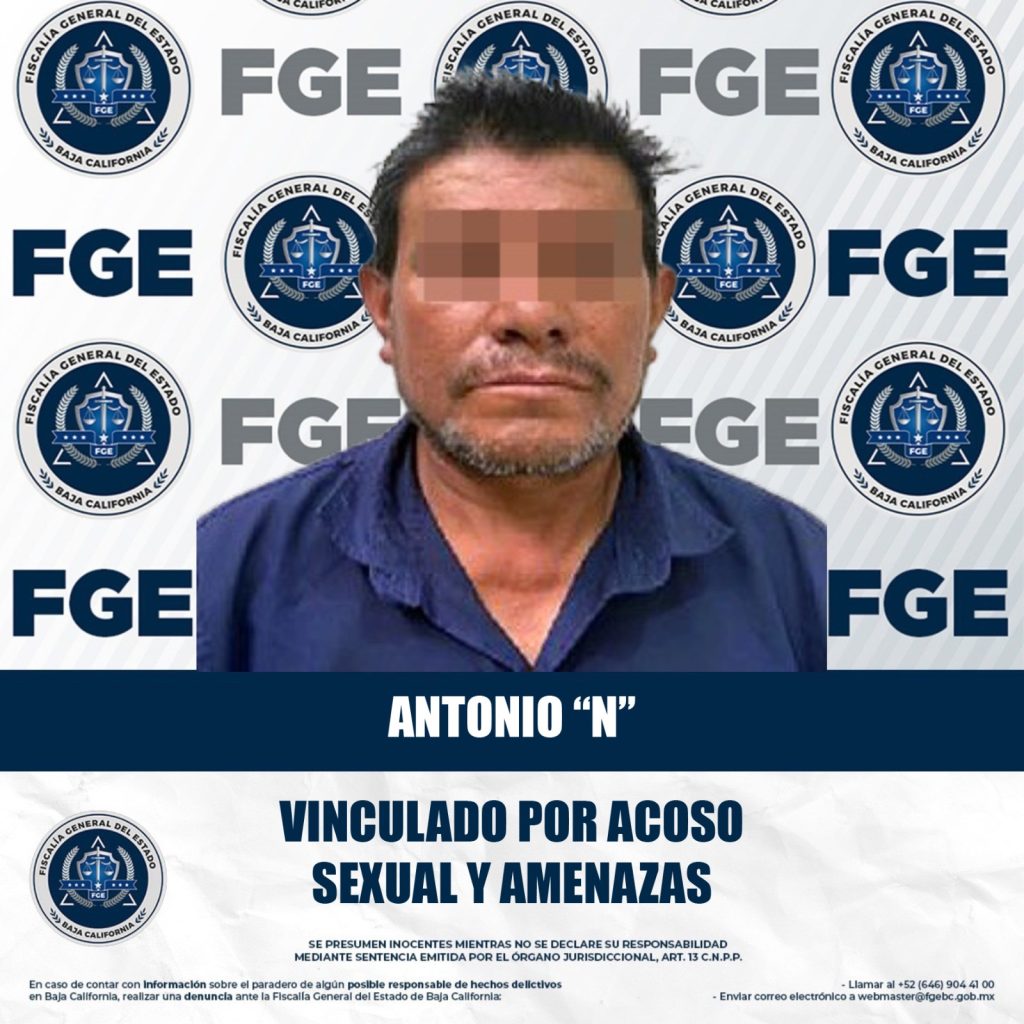 Vinculan a proceso a sujeto por acoso sexual y amenazas a menor