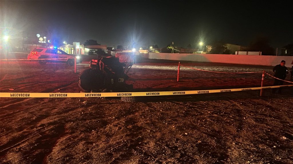 Muere hombre en accidente con vehículo todo terreno