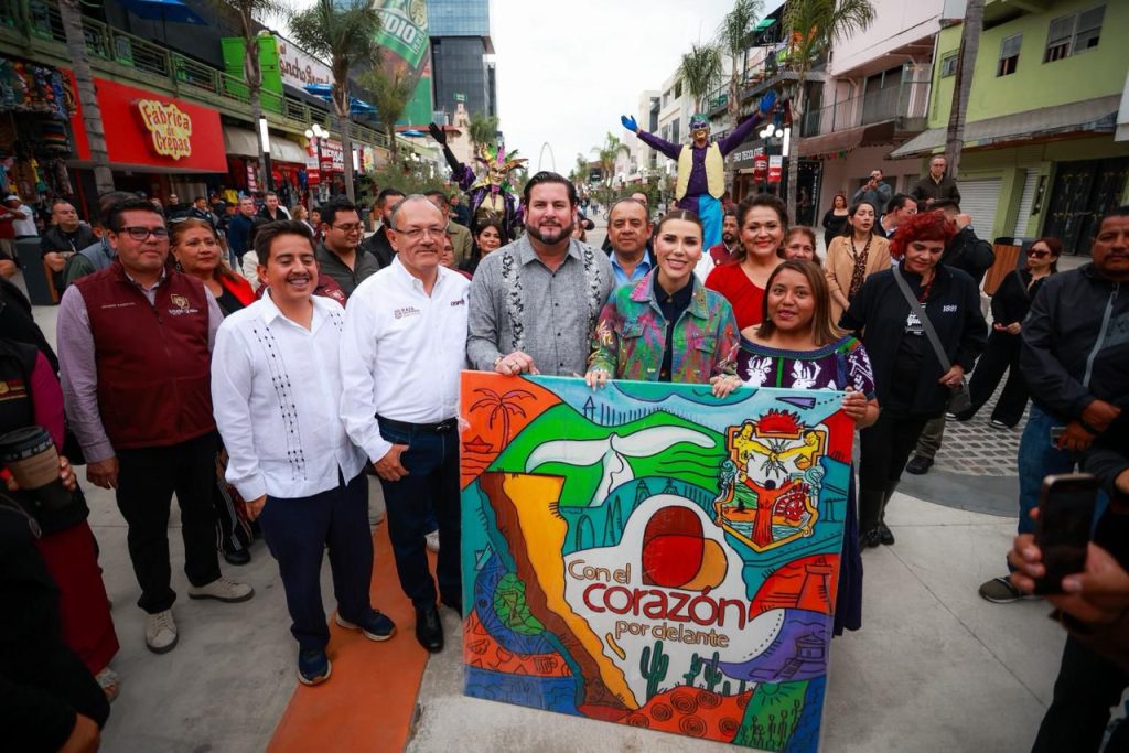 Nuevo andador peatonal en la Avenida Revolución en Tijuana, lugar icónico de la frontera
