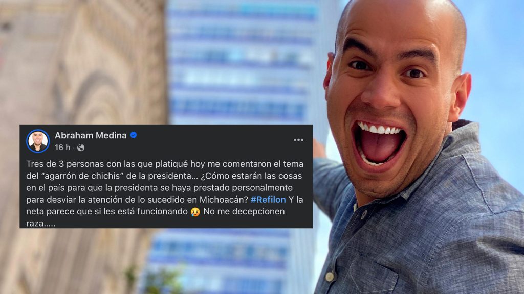 Asesor panista desestima agresión a Claudia Sheinbaum y lo califican como montaje