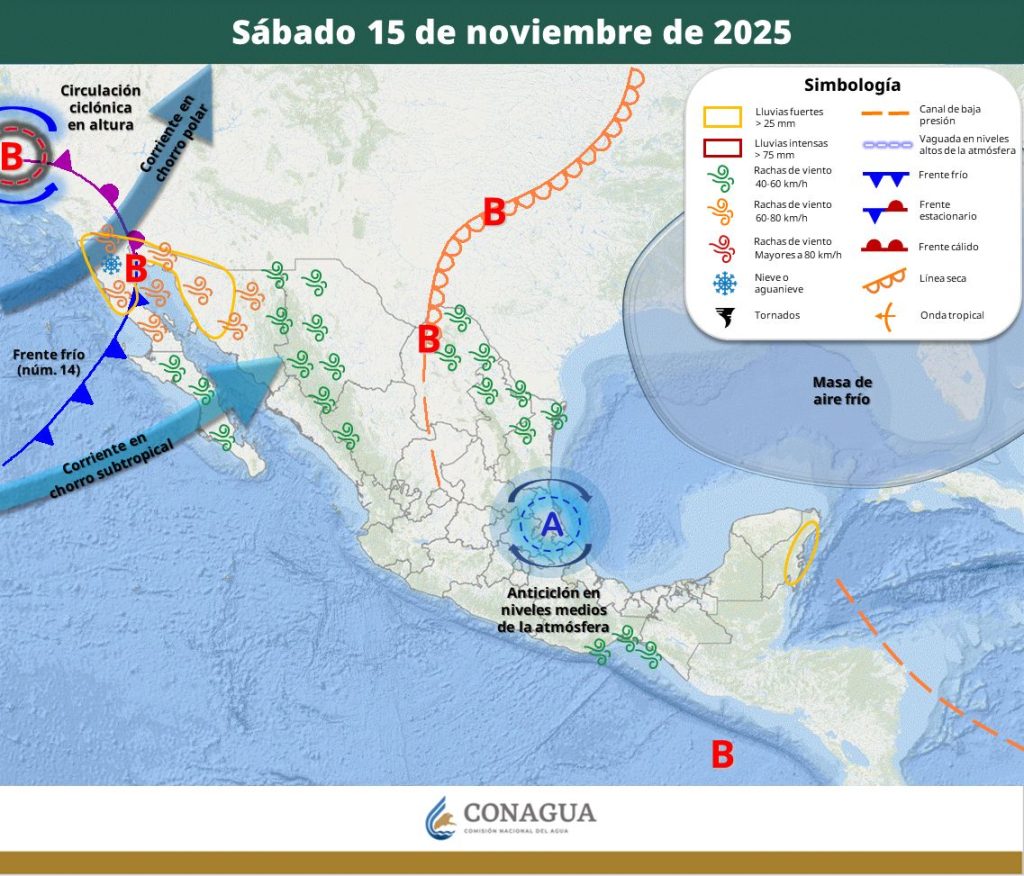 GOBIERNO DE BAJA CALIFORNIA ACTIVA COMITÉ ESTATAL DE EMERGENCIAS ANTE INGRESO DE FRENTES FRÍOS 14 Y 15