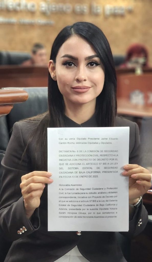 Aprueba Congreso de BC iniciativa de Dip. Yohana Gilvaja para crear policía cibernética