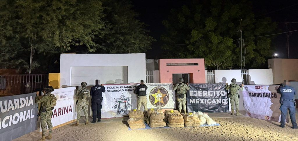 Aseguran casi media tonelada de «cristal» en domicilio en San Luis Río Colorado