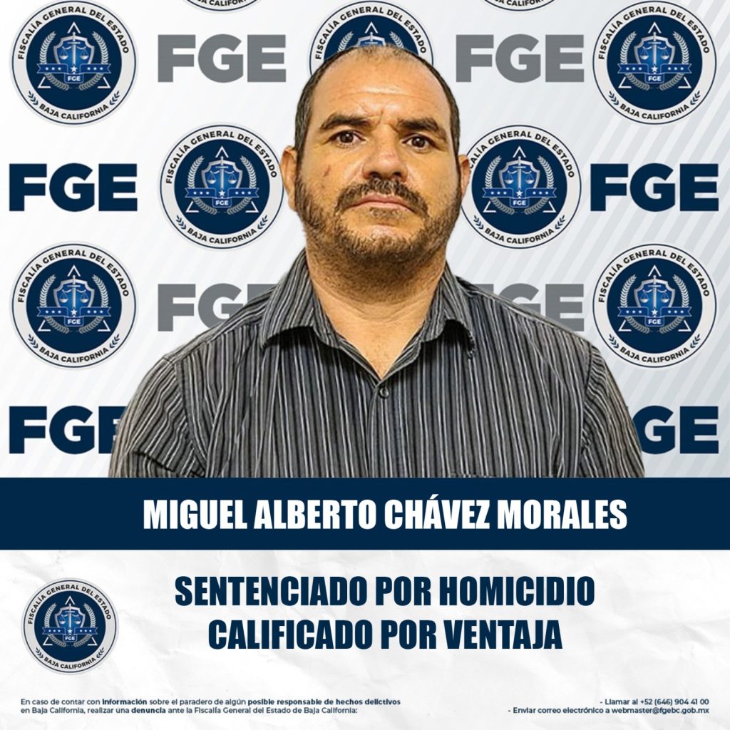 45 años de cárcel contra asesino de mujer en Mexicali