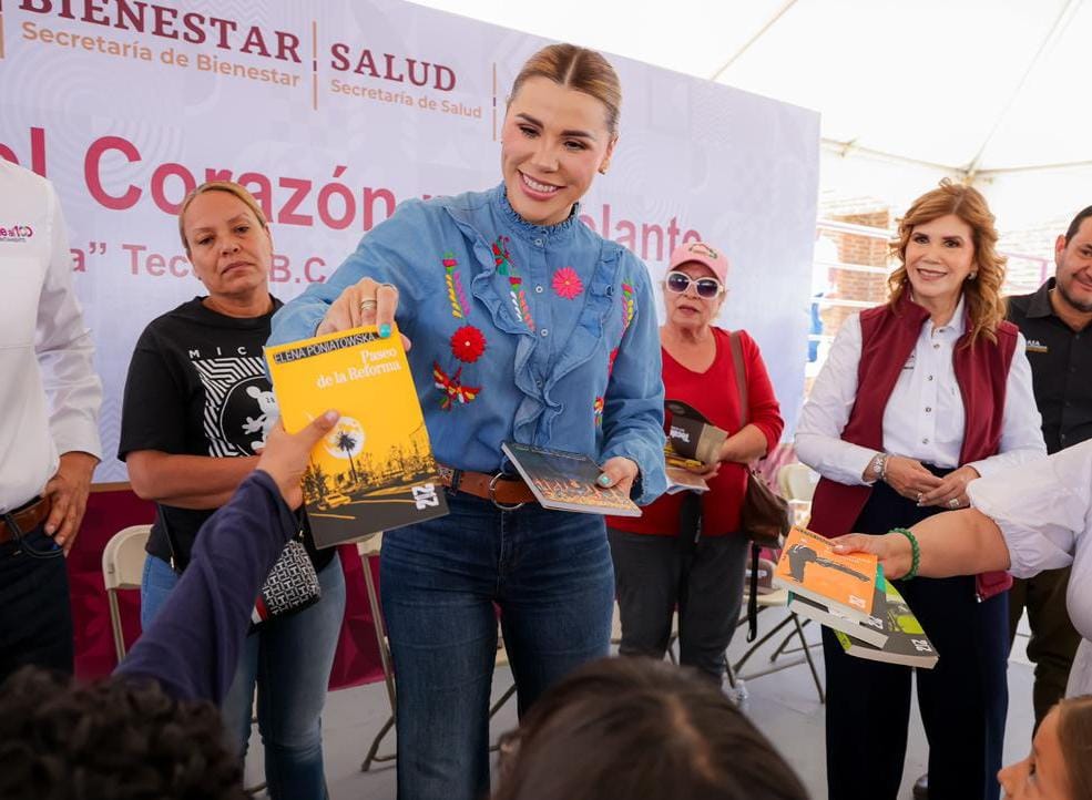 Lectura a todos los rincones de BC: gobernadora Marina del Pilar