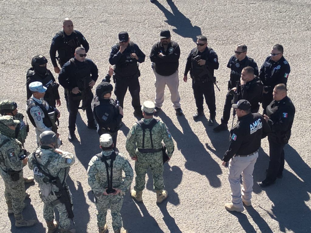 Policía de Mexicali se suma a operativo interestatal entre Baja California y Sonora