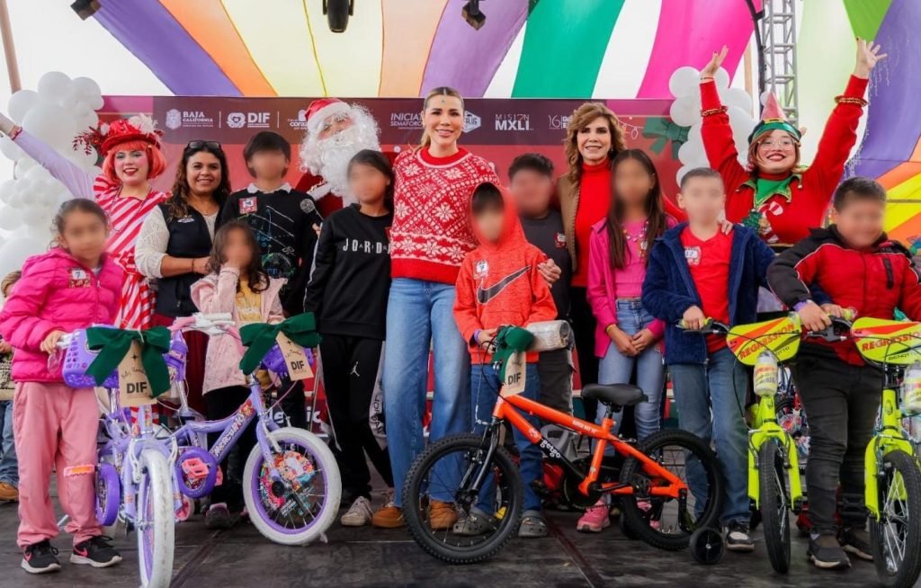 Niñez de Baja California no eestá sola en esta Navidad: Gobernadora Marina del Pilar