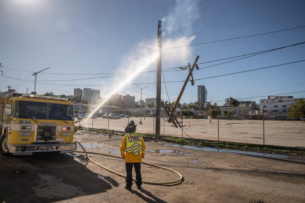 Persisten fallas en el suministro eléctrico pese a reporte de restablecimiento de la CFE en Tijuana