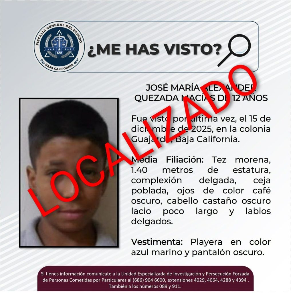 Hallan con bien a niño que escapó del albergue del DIF, faltan tres