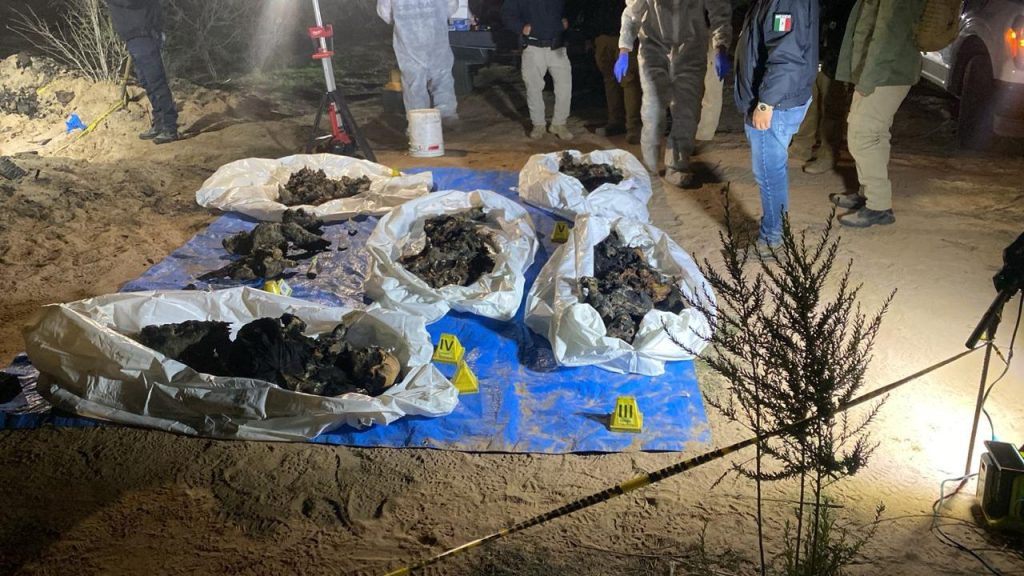 Tercera fosa clandestina con 5 cuerpos, ya suman 9 víctimas enterrados y quemados en Poblado Miguel Alemán