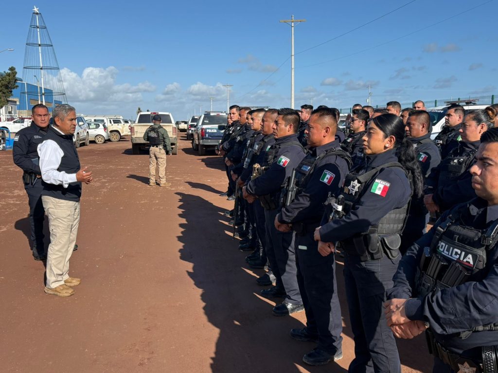 En marcha estrategia integral de seguridad para San Quintín