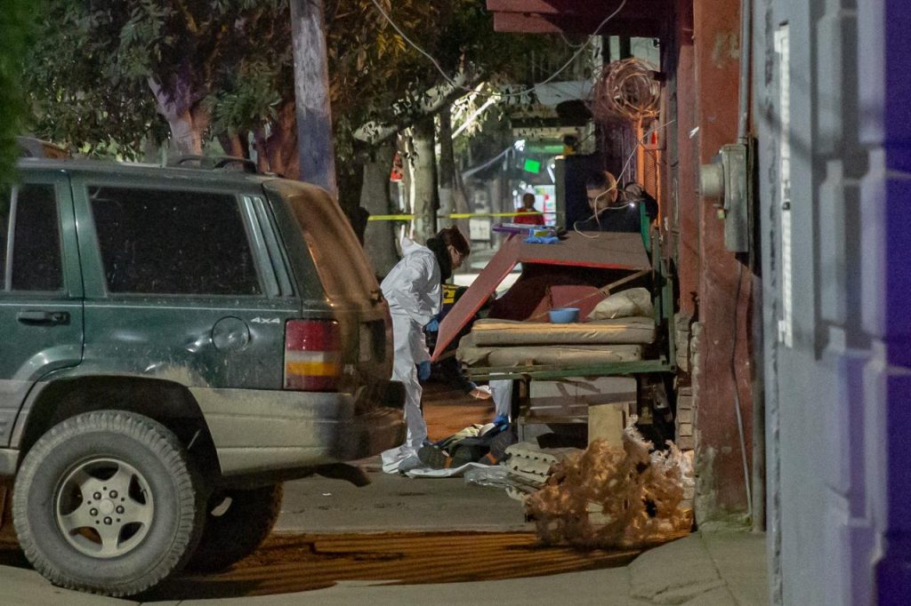 Matan a hombre en el Centro de Tijuana; detienen a joven de 19 años
