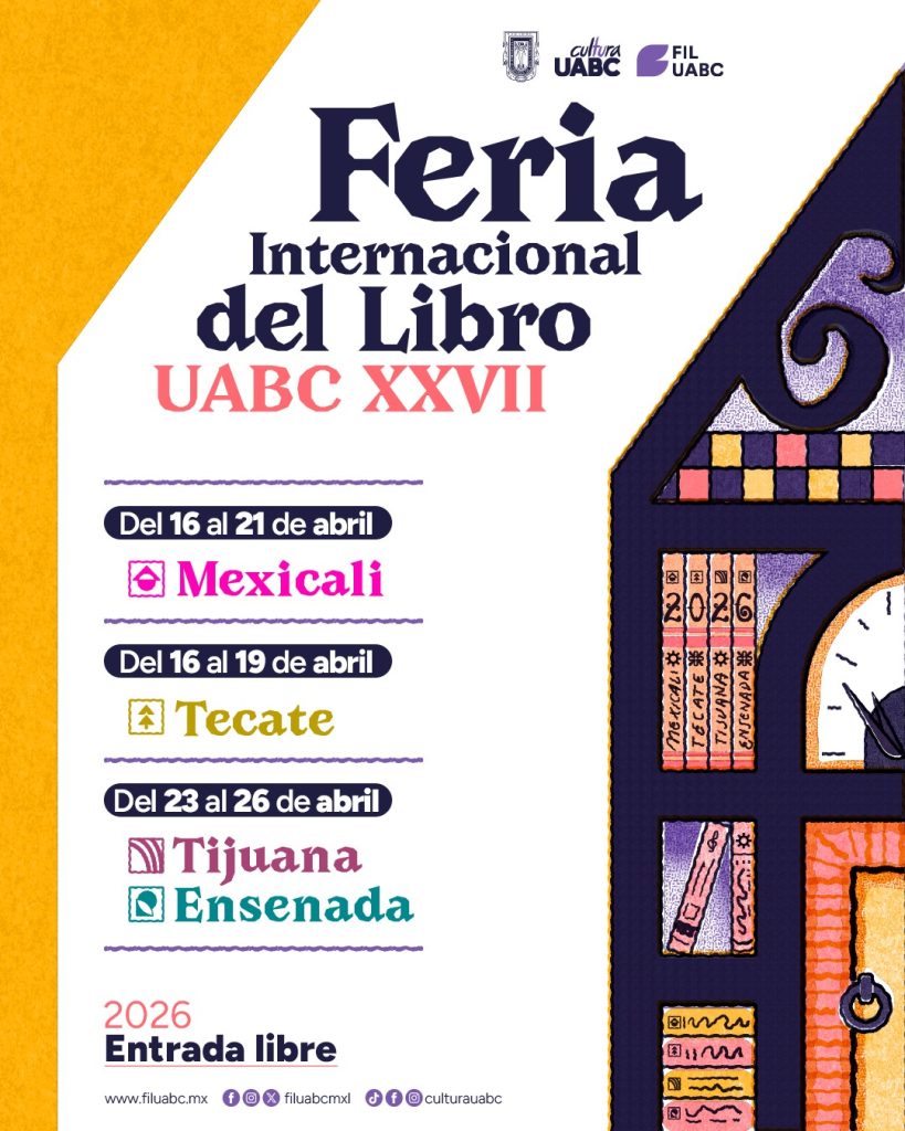 La fiesta de los libros regresa: FIL UABC en cuatro sedes