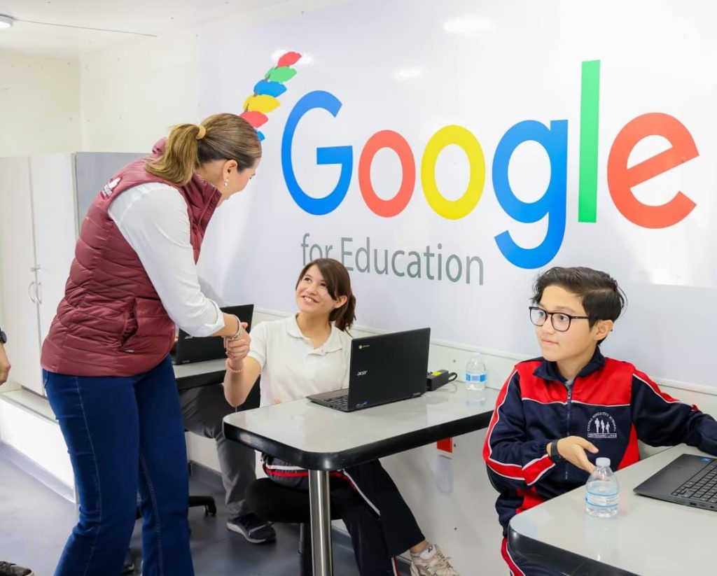 Modernizan educación con herramientas digitales: Gobernadora Marina del Pilar