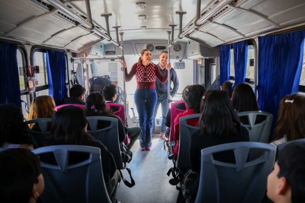 Anuncia gobernadora Marina del Pilar apertura del Registro al transporte escolar Comunder