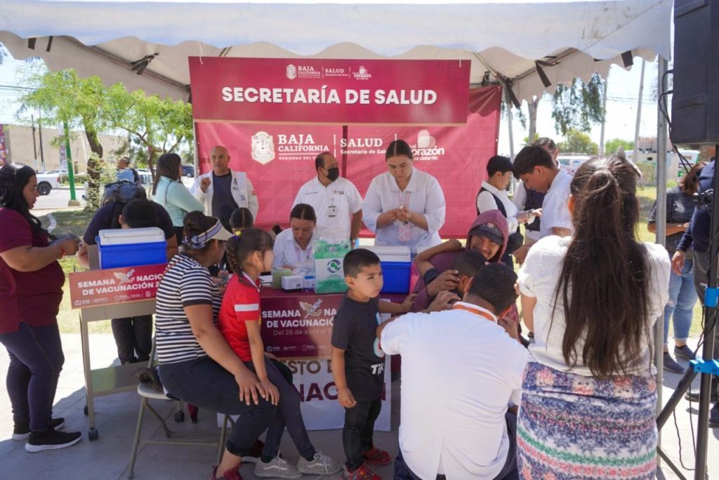 1 millón de vacunas invernales aplicadas en Baja California
