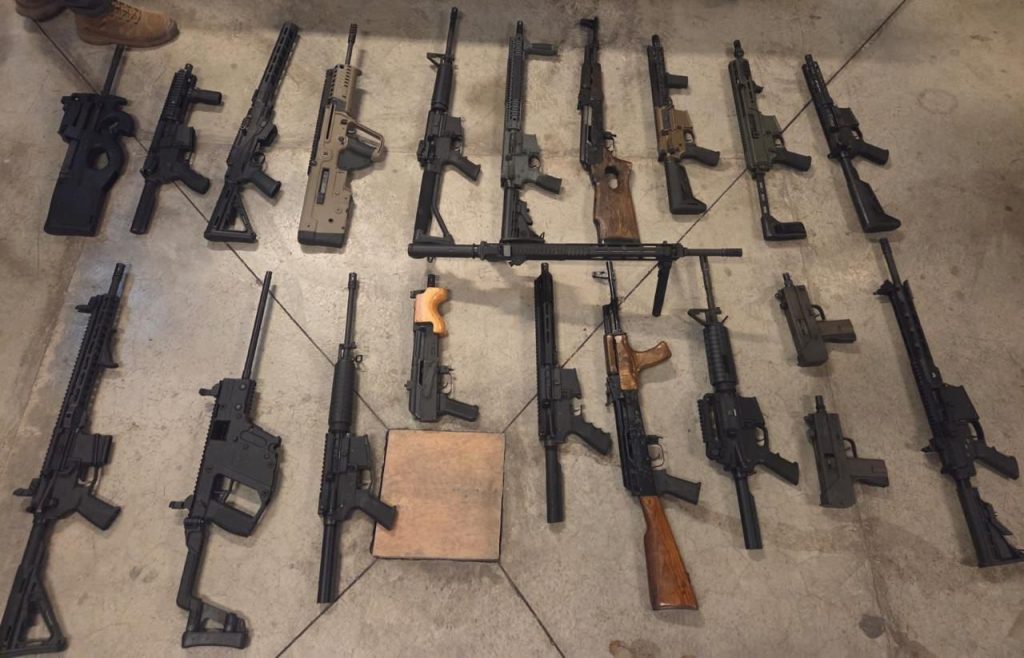 114 armas en 15 días, Fuerza Estatal reporta aseguramiento