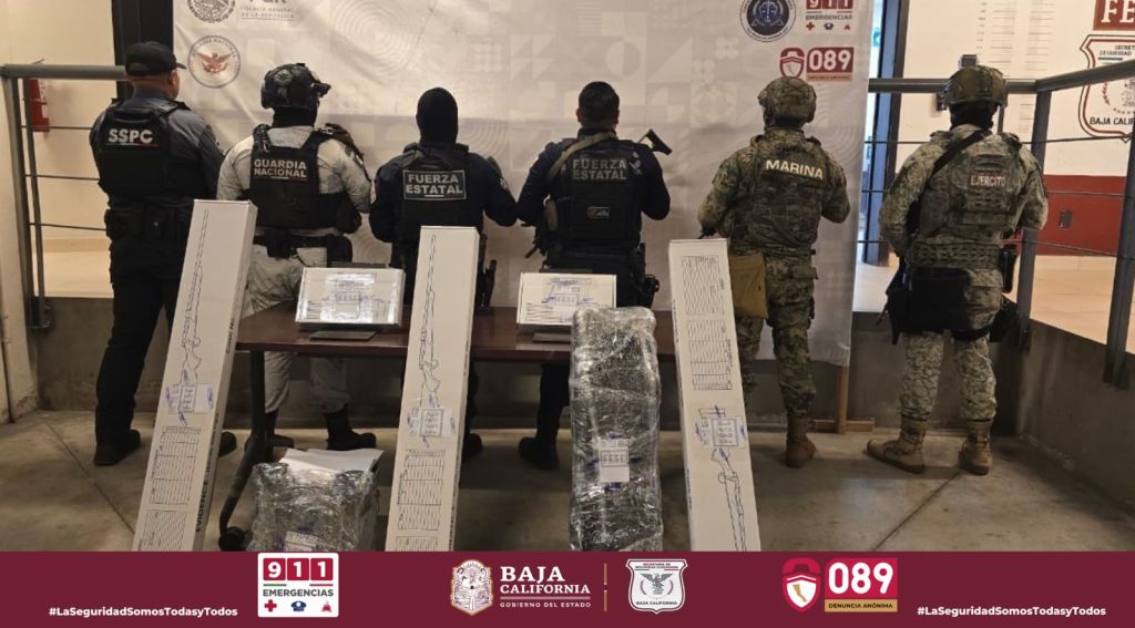 Aseguran lanzacohetes y armas de fuego de alto calibre