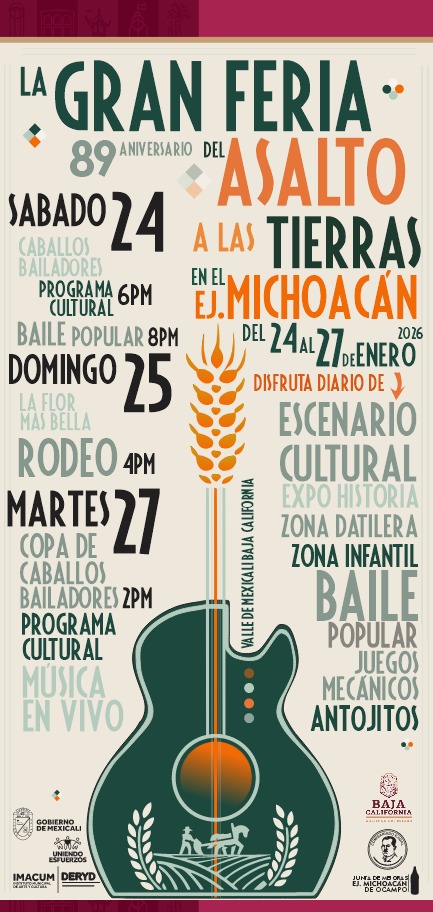 Celebración campesina más emblemática del Valle de Mexicali, cumple 89 años