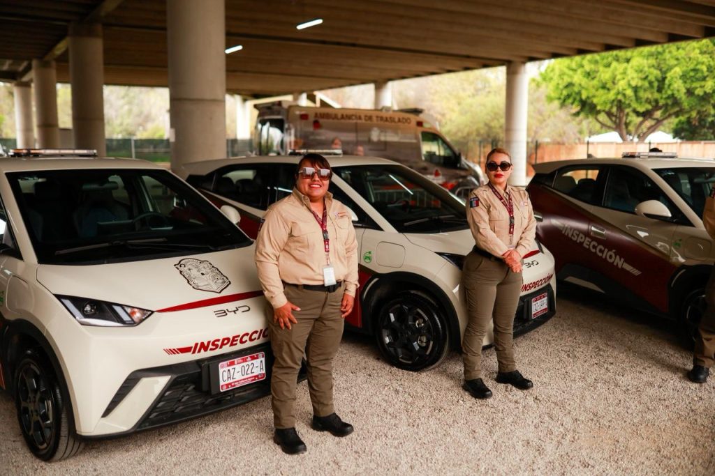 Adquieren 14 vehículos eléctricos para vigilar transporte público