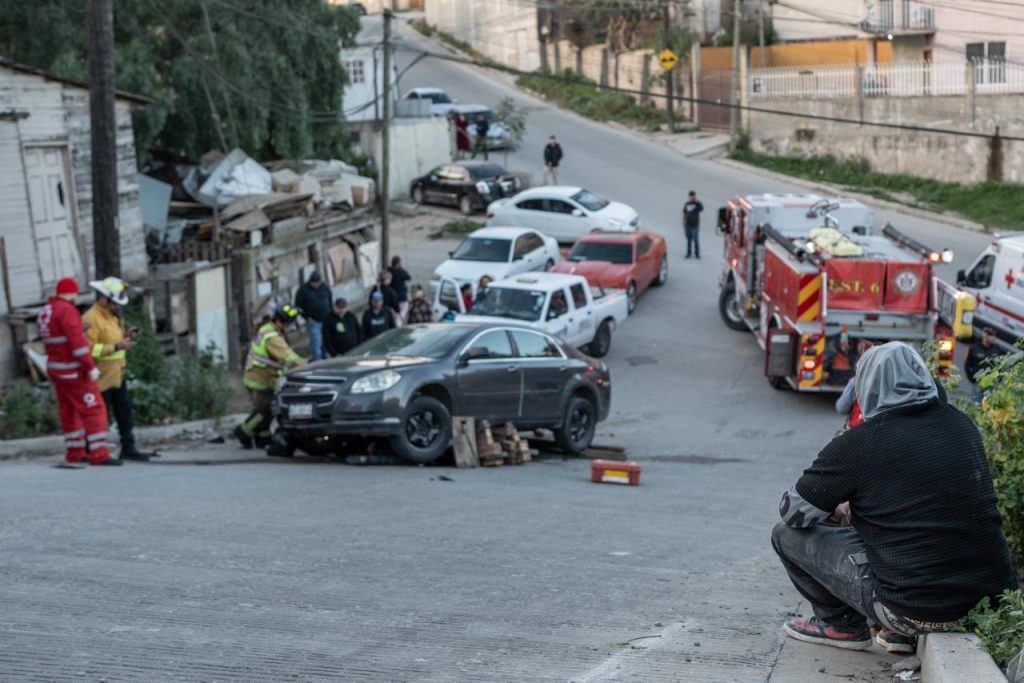 Aparatoso accidente deja sin vida a un motociclista en Pedregal de Santa Julia