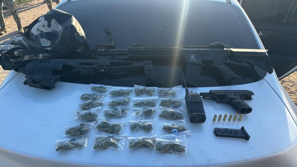 Persecución en el Valle de Mexicali, termina con policía herido y sujeto