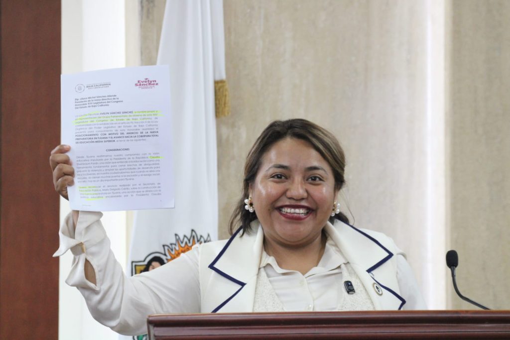 Destaca Dip. Evelyn Sánchez nueva preparatoria en Tijuana